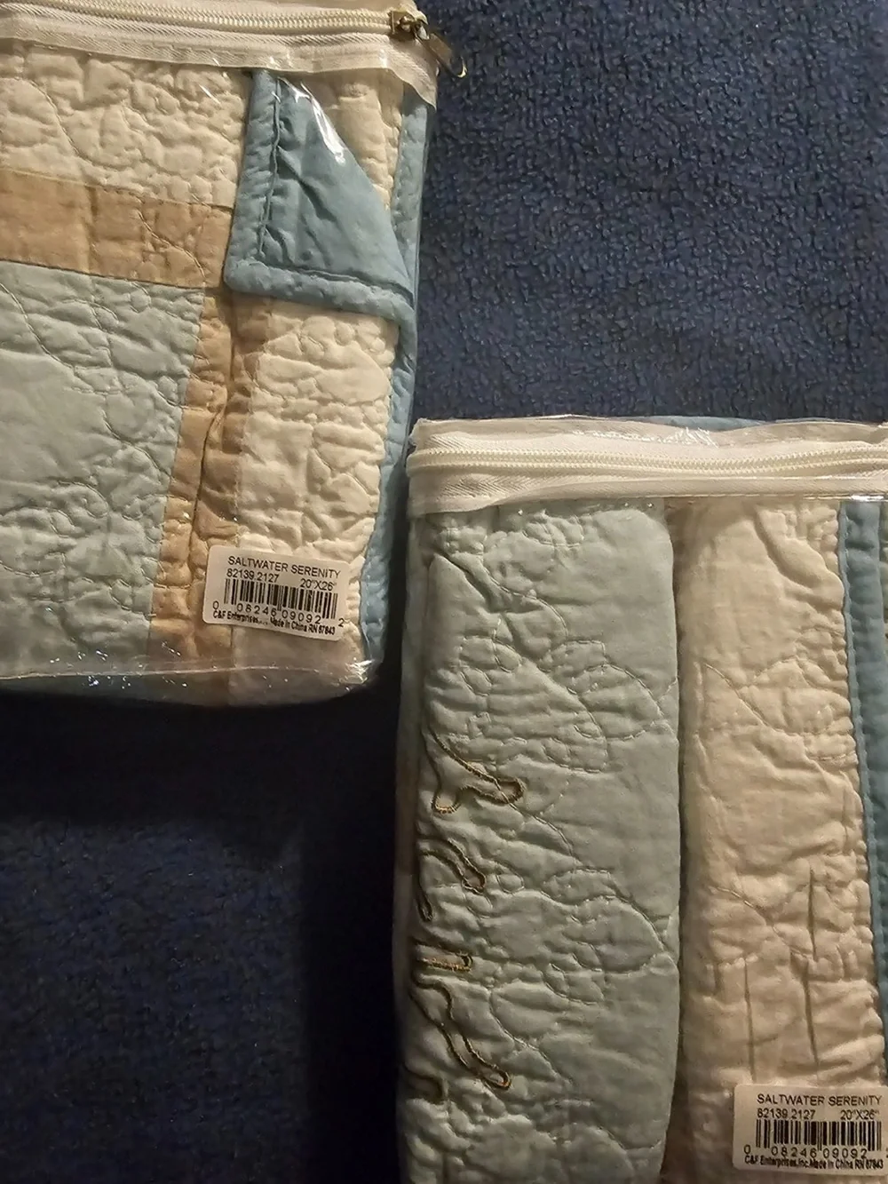NWOT C&F HOME SALTWATER SERENITY STANDARD SHAM (2)